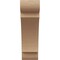 Ekena Millwork 3-inch W x 6-inch D x 10-inch H Olympic Rough Cedar Woodgrain TimberThane Knee Brace, Primed BRCUR03X06X10OLYRCPR - alternate 5